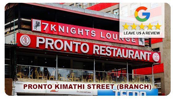 Pronto Restaurant Kimathi Street